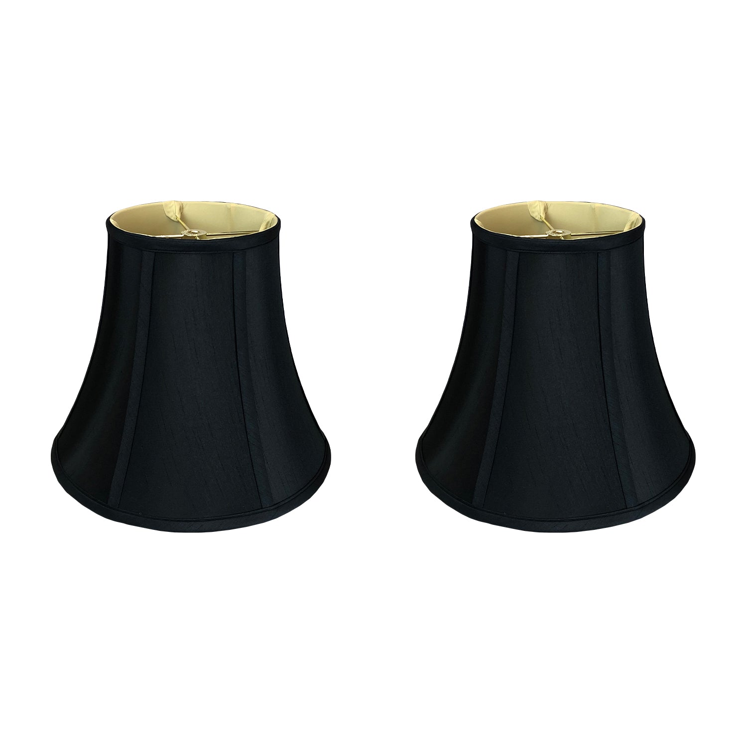 Royal Designs True Bell Lamp Shade， Black， 7