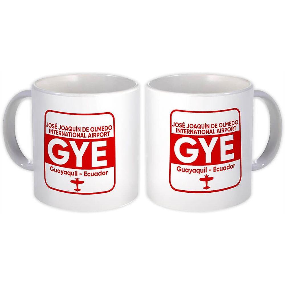 Gift Mug: Ecuador Airport Guayaquil GYE Travel