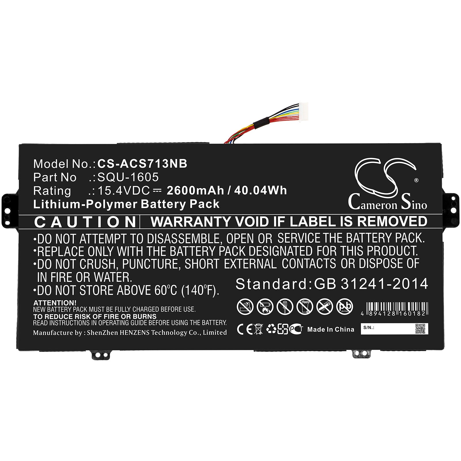 Acer SF71351 SF71351M0AK SF71351M0BQ SF71351 Replacement Battery BatteryClerkcom Laptop and Notebook