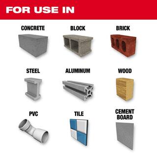 MW 532 in. x 4 in. x 6 in. SHOCKWAVE Carbide Multi-Material Drill Bit 48-20-8882