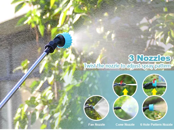 Factory Supply Rechargeable Portable Garden Watering Irrigation Battery Powered Garden Sprayer 5Lit