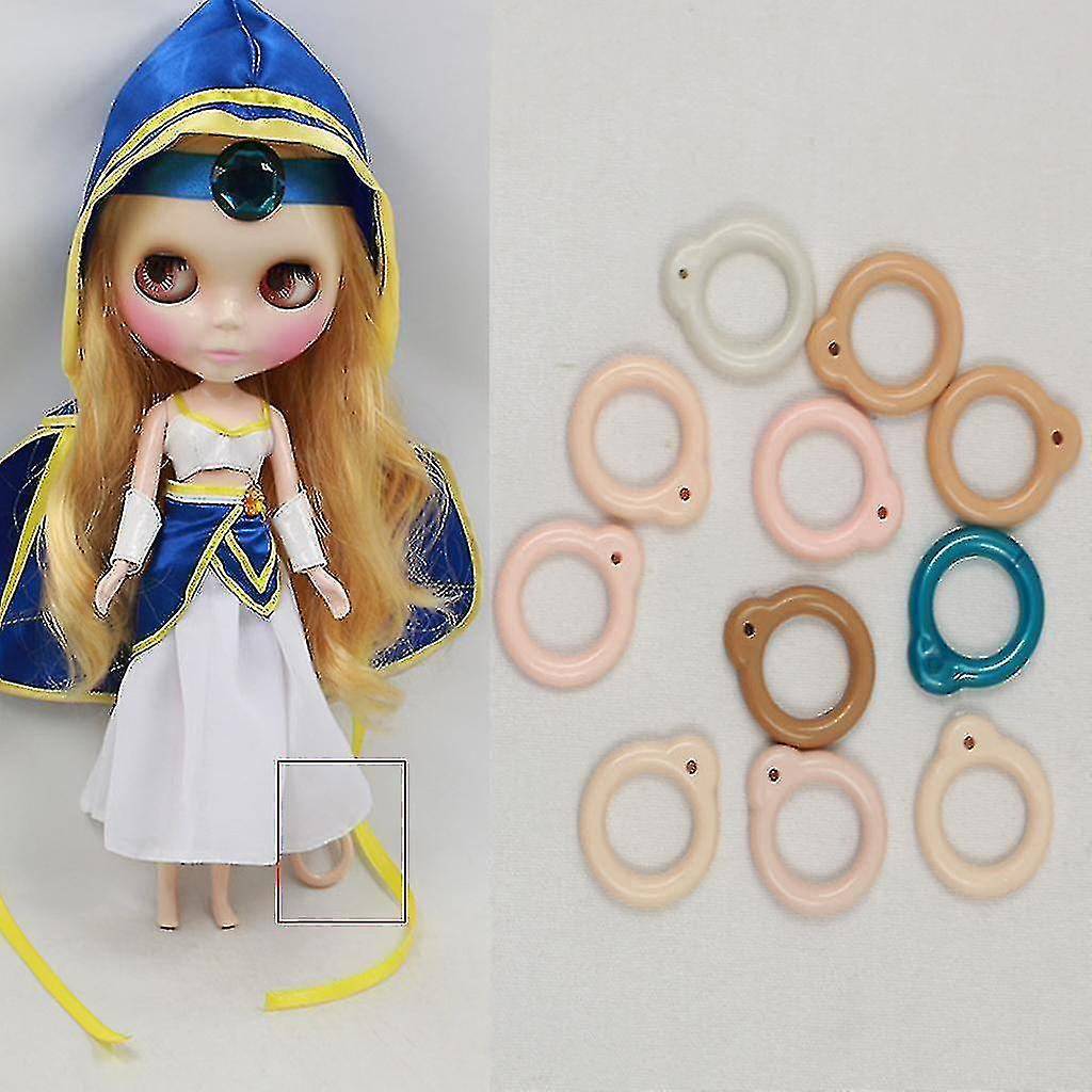 4x Custom Doll  Plastic Pull Ring For Blythe Takara