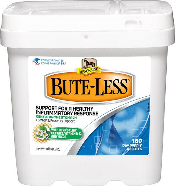 Absorbine Bute-Less Comfort and Recovery Pellets Horse Supplement