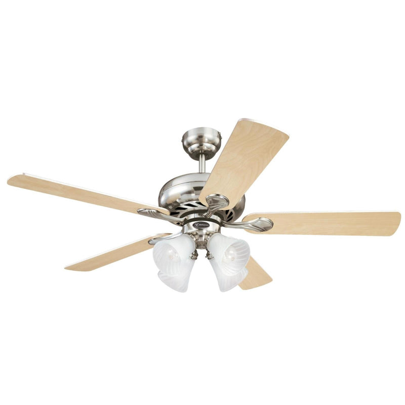 CEILING FAN BRSH NKL 52