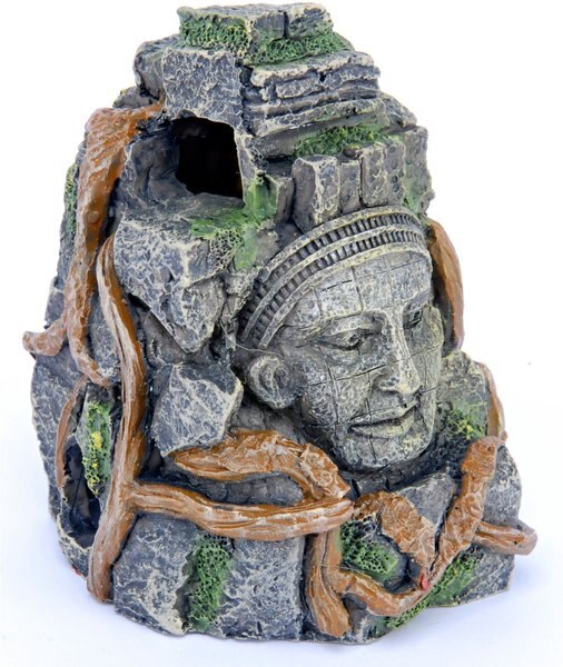 Penn-Plax Cambodian Rock Face Aquarium Ornament