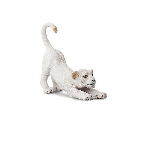 CollectA White Lion Cub Figure (Small) (Stretching)