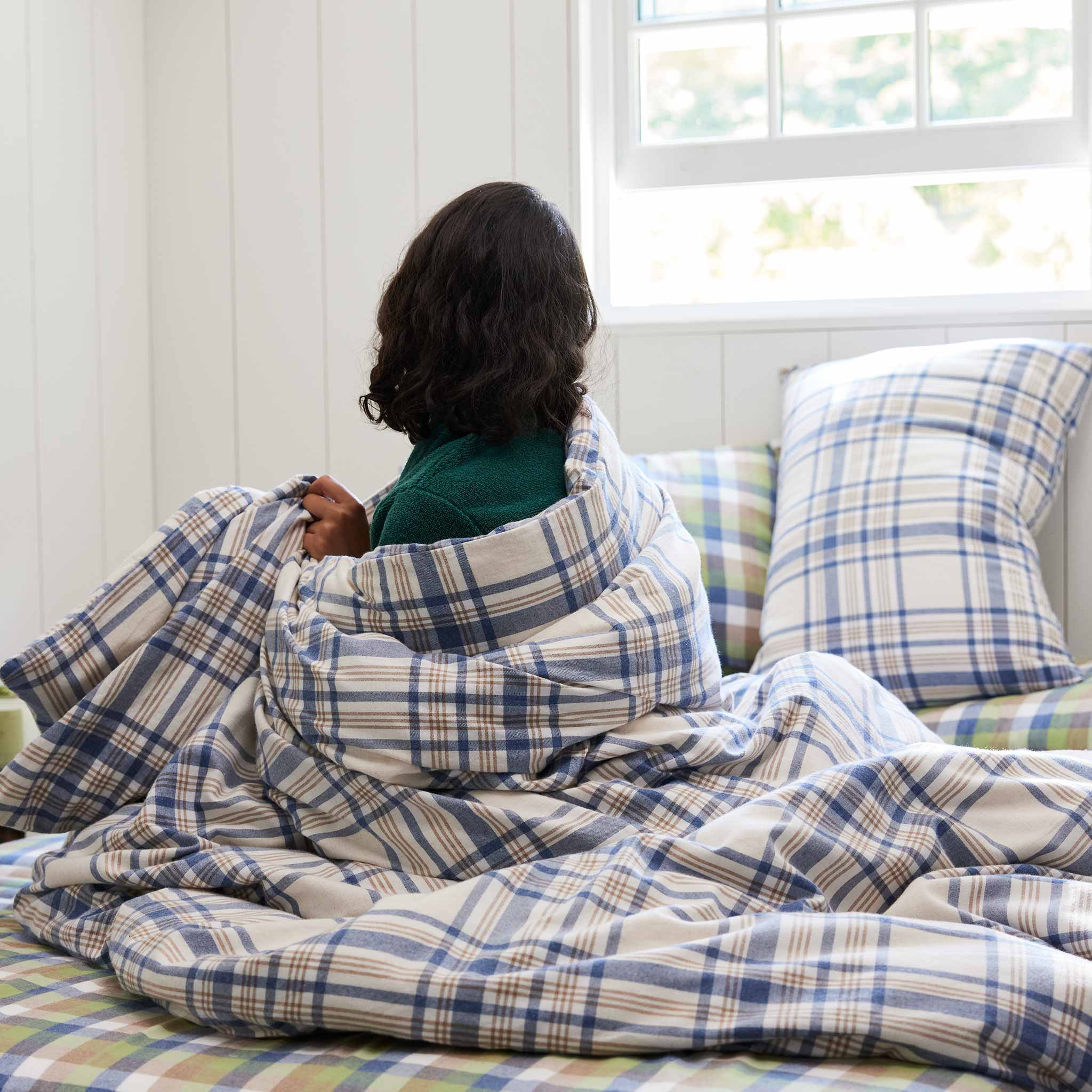 Brushed Flannel Duvet Cover