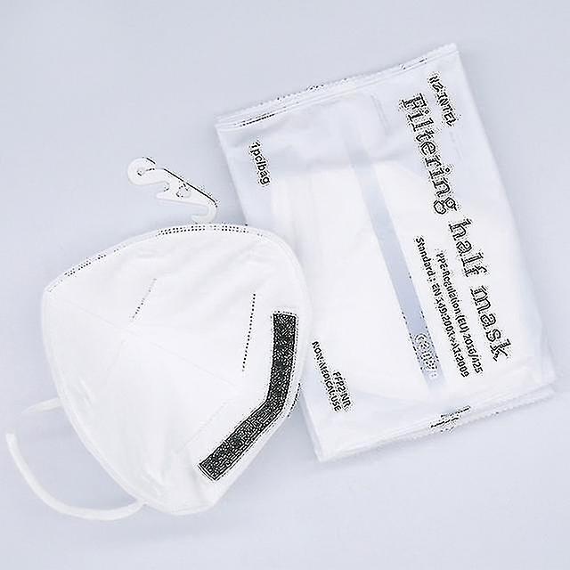 10/50pcs Ffp2 Disposable Face Mask 5-layer Kn95 Protective Mouth Cover Adult