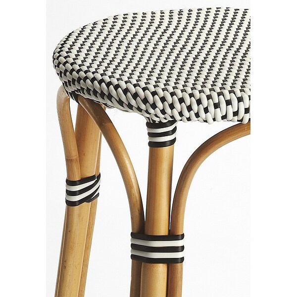 Classic Rattan Bar Stool - 30