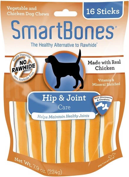 SmartBones Hip and Joint Care Chicken Chews Dog Treats