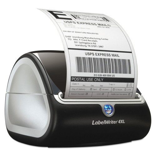 DYMO LabelWriter 4XL Label Printer， 53 Labels/min Print Speed， 7.3 x 7.8 x 5.5 (1755120)