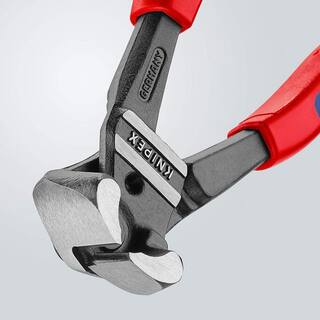 KNIPEX 8 in. High Leverage End Cutters with Comfort Grip 61 02 200