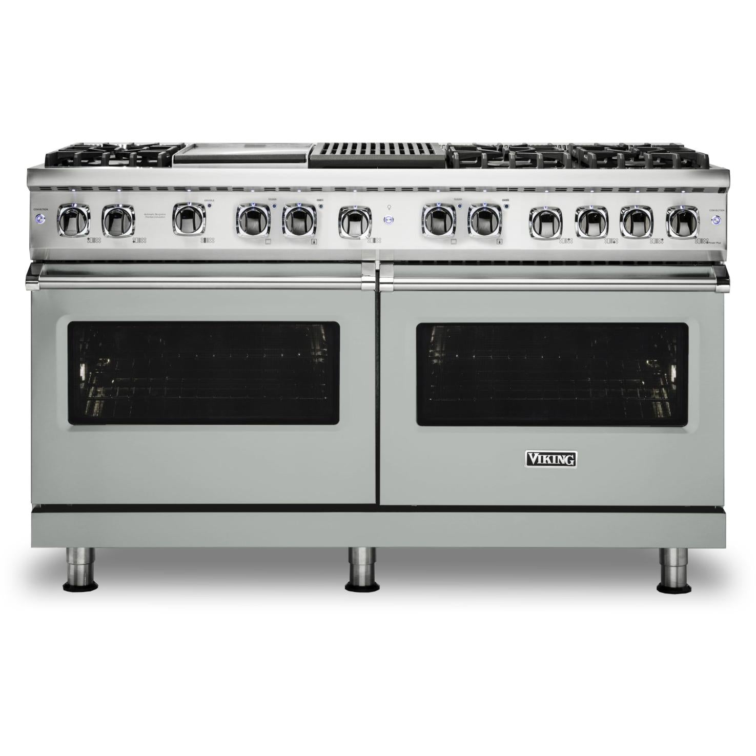 Viking 60-inch Freestanding Dual-Fuel Range with TruConvec Convection Cooking CVDR560-6GQAG