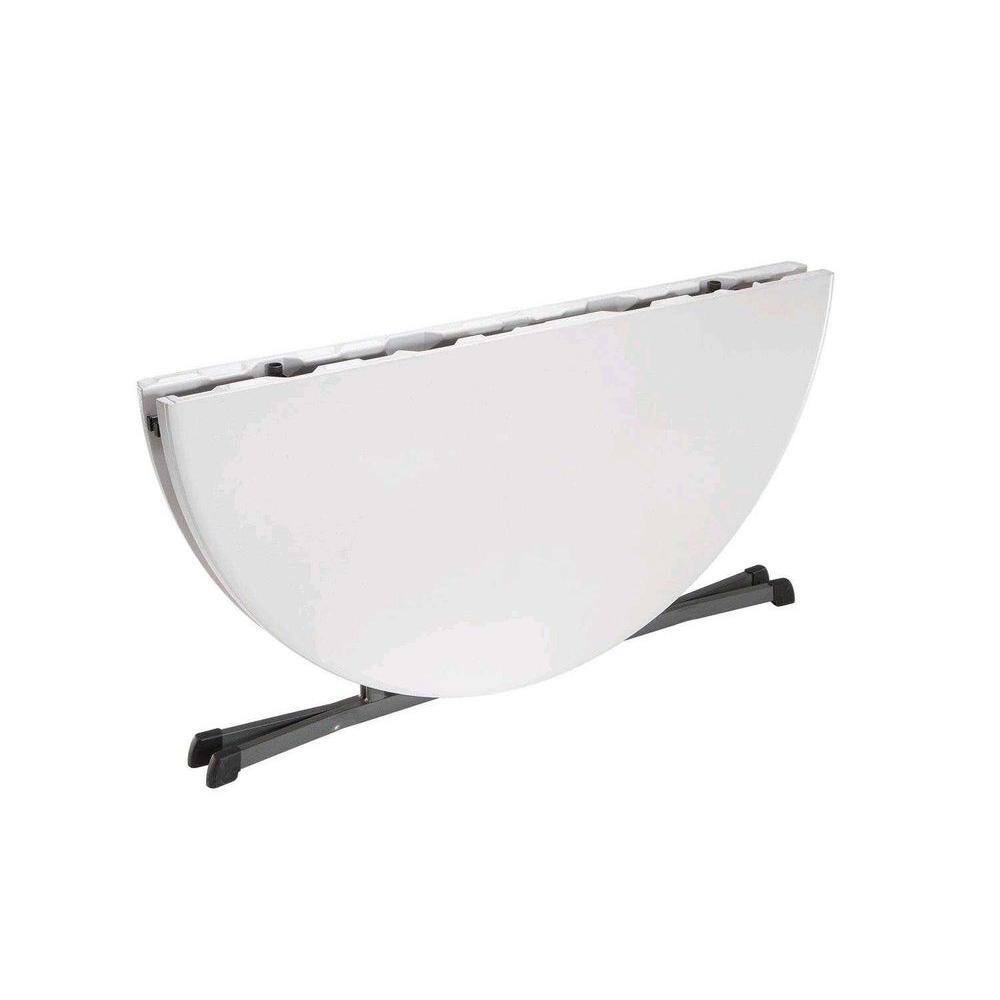 Lifetime White Granite Round Folding Table 25402