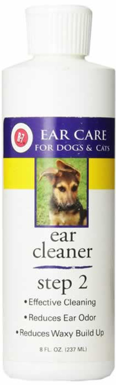 R-7 Natural Ear Cleaner for Dogs and Cats 8 oz