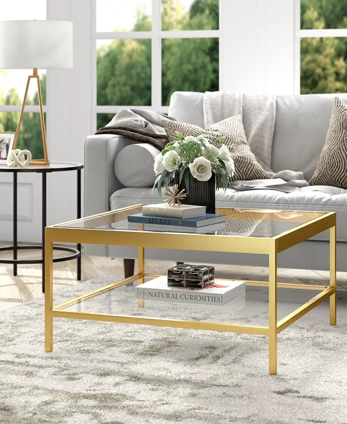 Hudson and Canal Alexis 32 Square Coffee Table