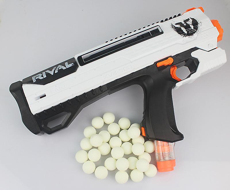 Born Pretty 50pcs Luminous Bullets Ball For Nerf Rival Zeus Apollo Bullets Toys Gun Soft Round Darts For Nerf Rivals Gun Toy Children's Gift