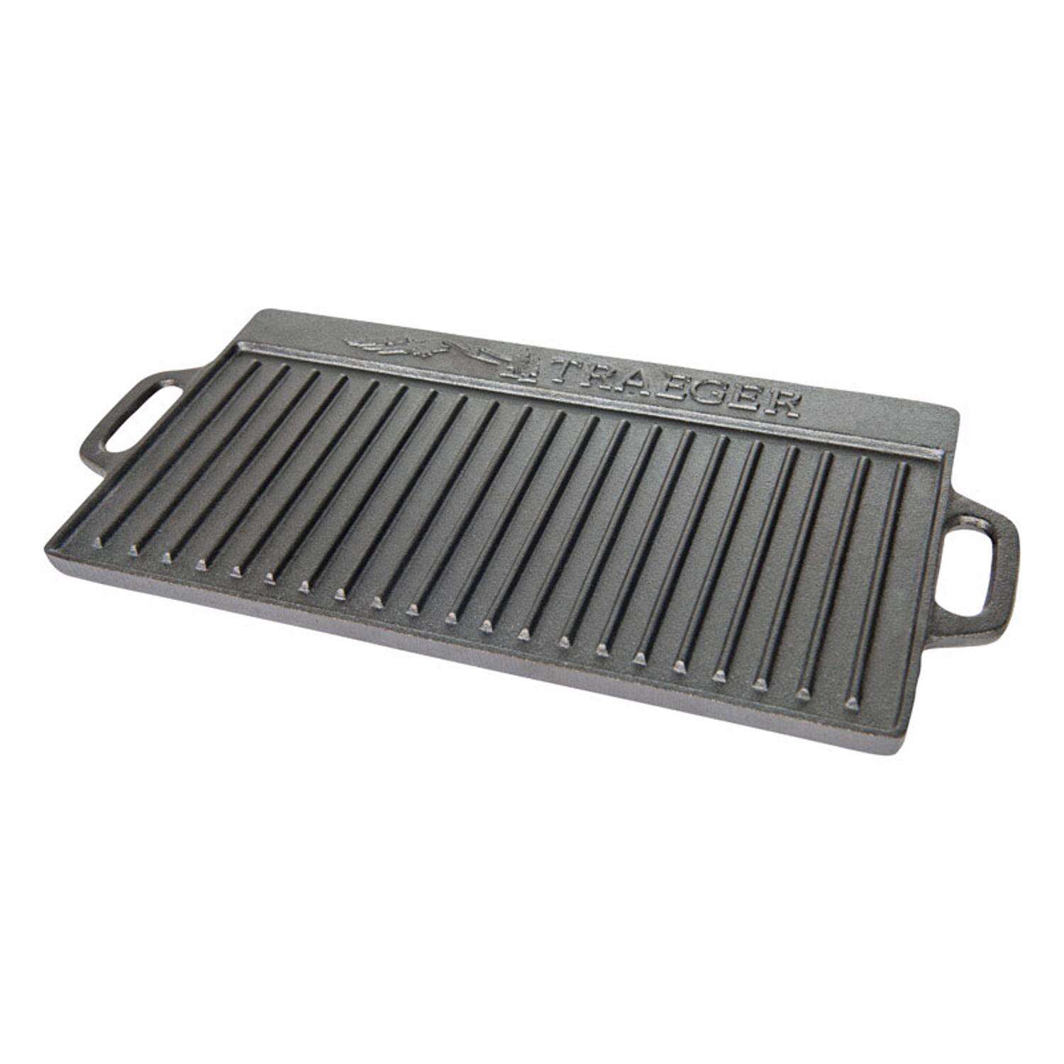 Traeger 9.25 in. W Cast Iron Reversible Griddle 19.5 in. L