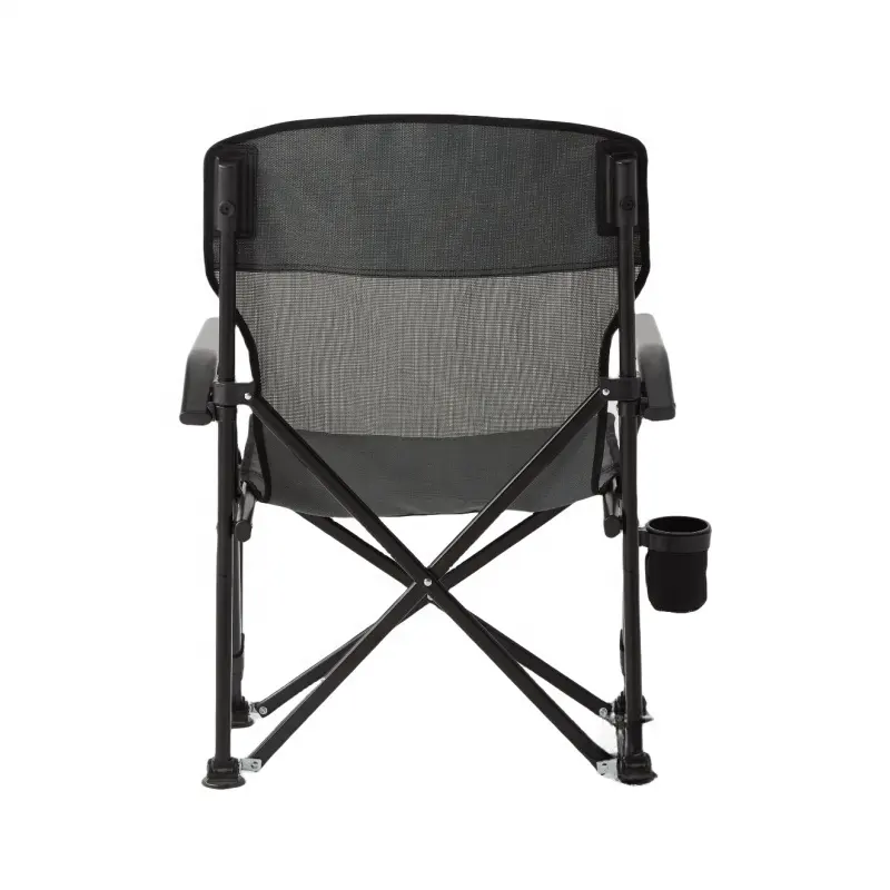 Polar Everest Portable Lightweight Foldable Folding Outdoor Camping Chair with Arm Rest and Cup Holder