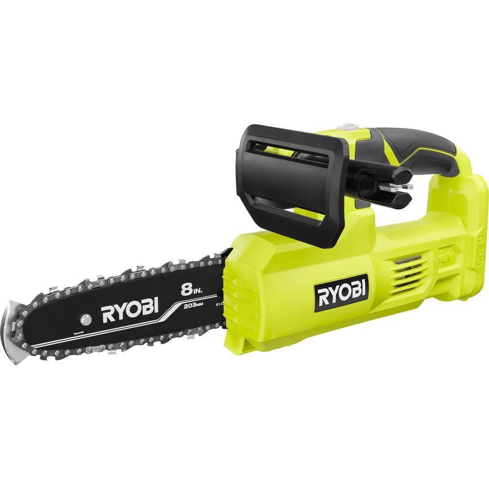 RYOBI ONE+ 18V 8 in. Cordless Battery Pole Saw and 8 in. Pruning Saw Combo Kit with 2.0 Ah Battery and Charger P20310