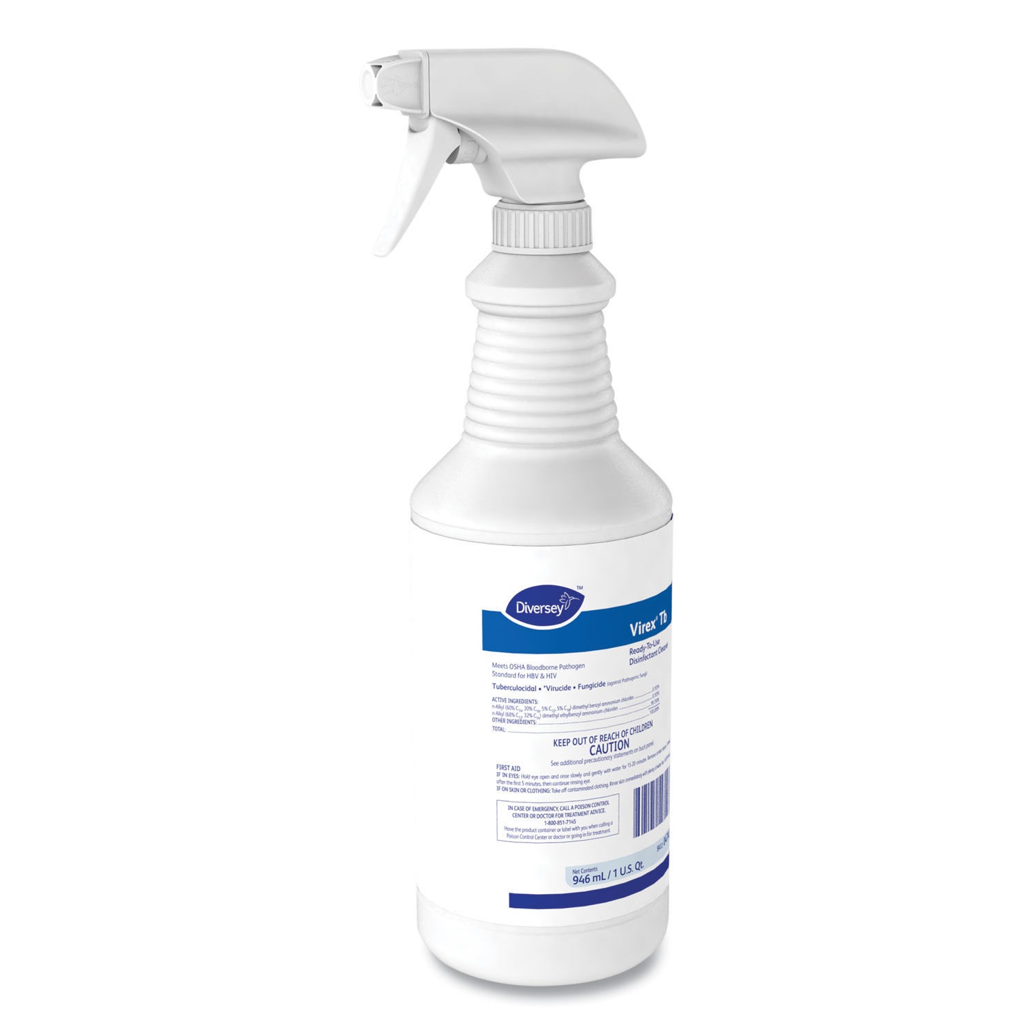 Virex TB Disinfectant Cleaner by Diverseyandtrade; DVO04743