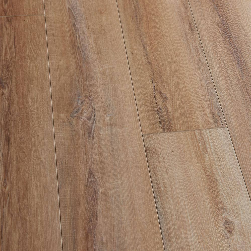 Malibu Wide Plank Hickory Laurel Court 20 MIL 9.1 in. x 60 in. Click Lock Waterproof Luxury Vinyl Plank Flooring (30.5 sq. ft.case) HDMUCL227RC