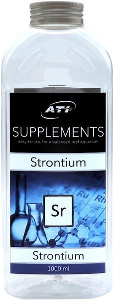 ATI Supplements Strontium Aquarium Treatment， 1000-mL bottle