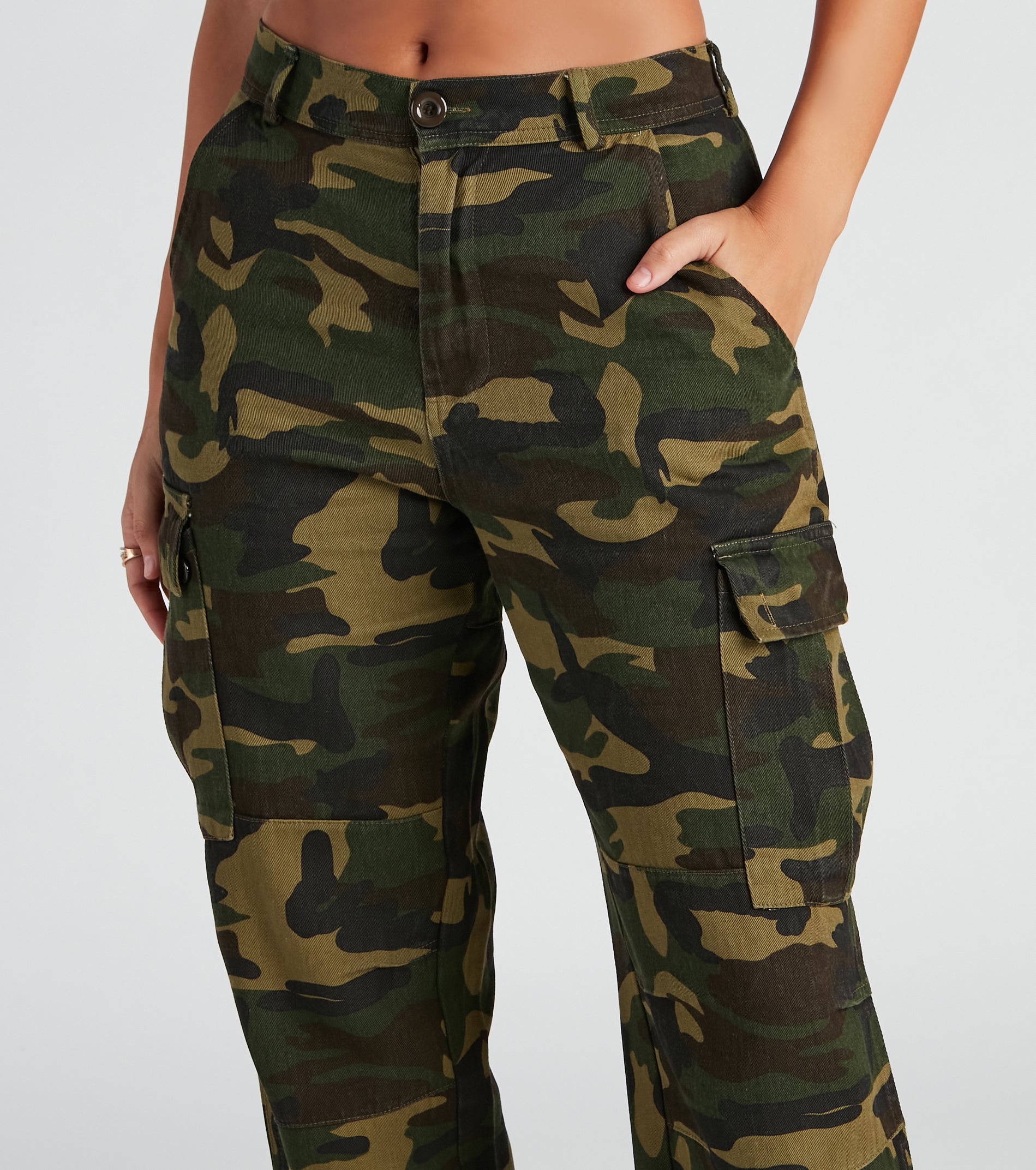 Ten-Hut Camouflage Cargo Pants