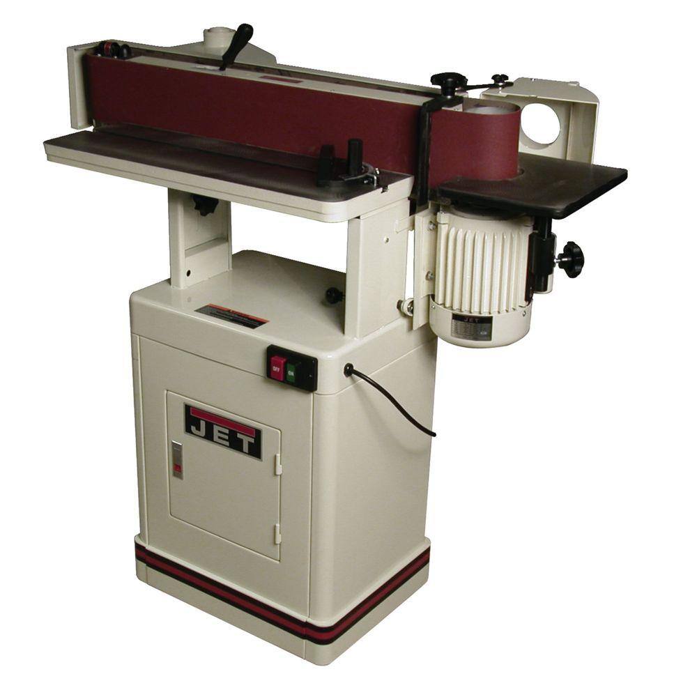 Jet 1.5 HP 6 in. x 89 in. Oscillating Edge HorizontalVertical Sander 115230-Volt OES-80CS 708447