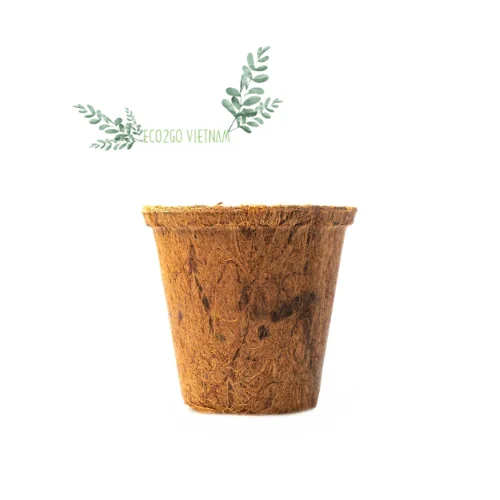 Solution Garden Supplies Coconut Coir Fiber Pot/ Coconut Plant Pot High Quality And Free Sample From Eco2go Vietnam