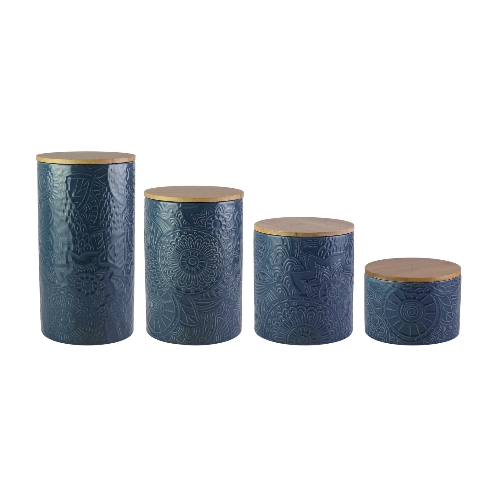 4 Piece Kitchen Canister Set - Extra Large: 8.23