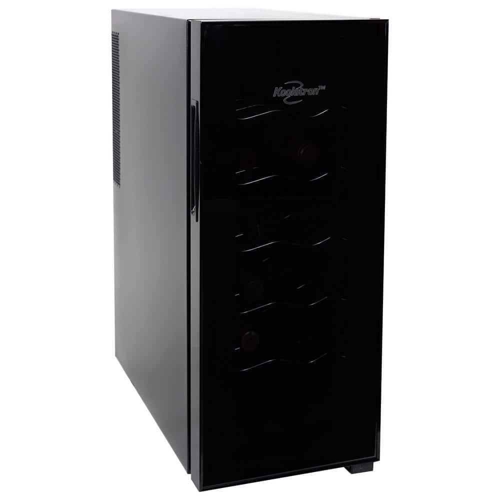 Koolatron 12 Bottle Wine Cooler Black 1 cu ft