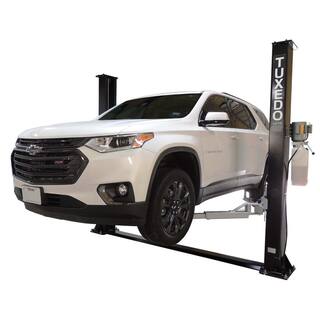 TUXEDO Symmetric 2 Post Car Lift 9000 lbs. Capacity Heavy Duty in Black TP9KF-TUX