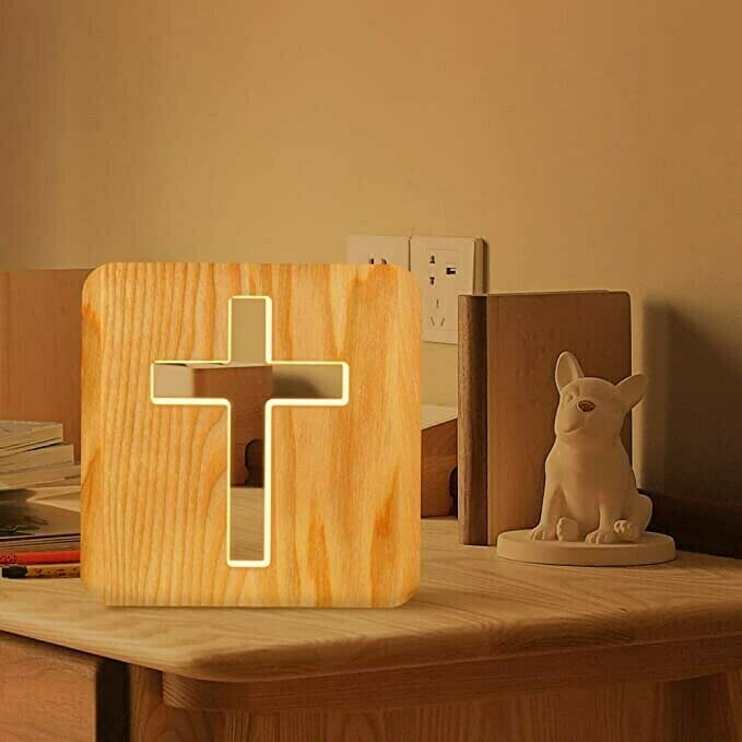 3D WOODEN LAMP