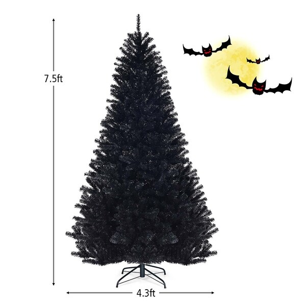 6/7.5 Ft Christmas tree automatic Hinged Artificial Christmas Tree