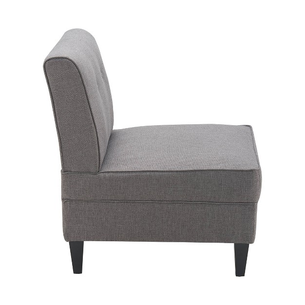 Copenhagen Tufted Slipper Chair Serta