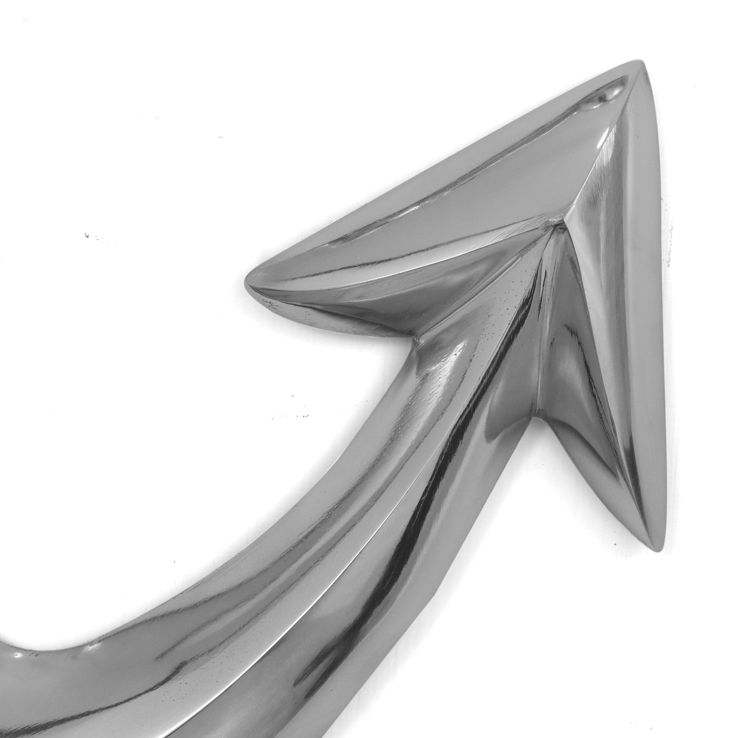 Fairburn Handcrafted Aluminum Anchor Wall Decor