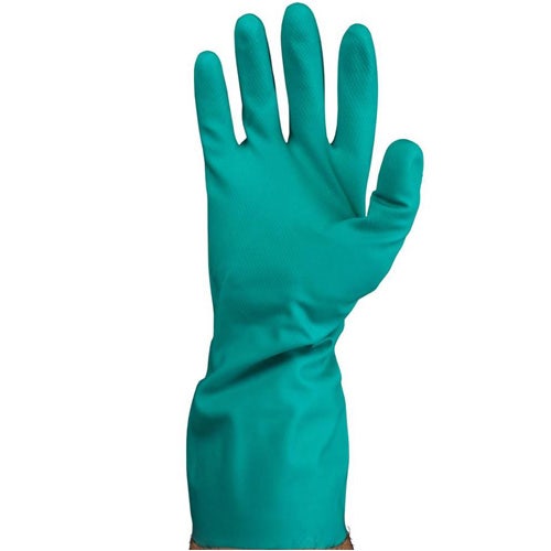 Safety Zone GNGU-MD-22-18 Nitrile Long-Sleeve Dishwashing Gloves， Green， Medium