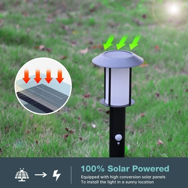 Inowel Solar Outdoor Light Pathway Dusk to Dawn Garden Lighting 2058