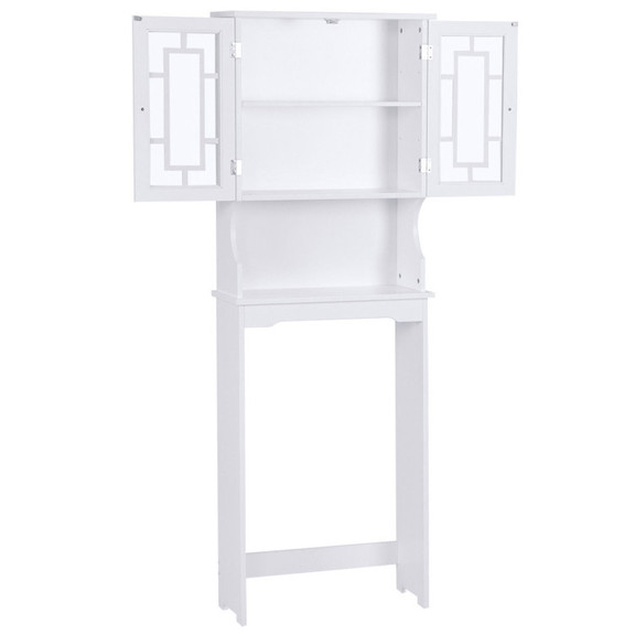 Costway 91743028 Bathroom Spacesaver Over the Toil...