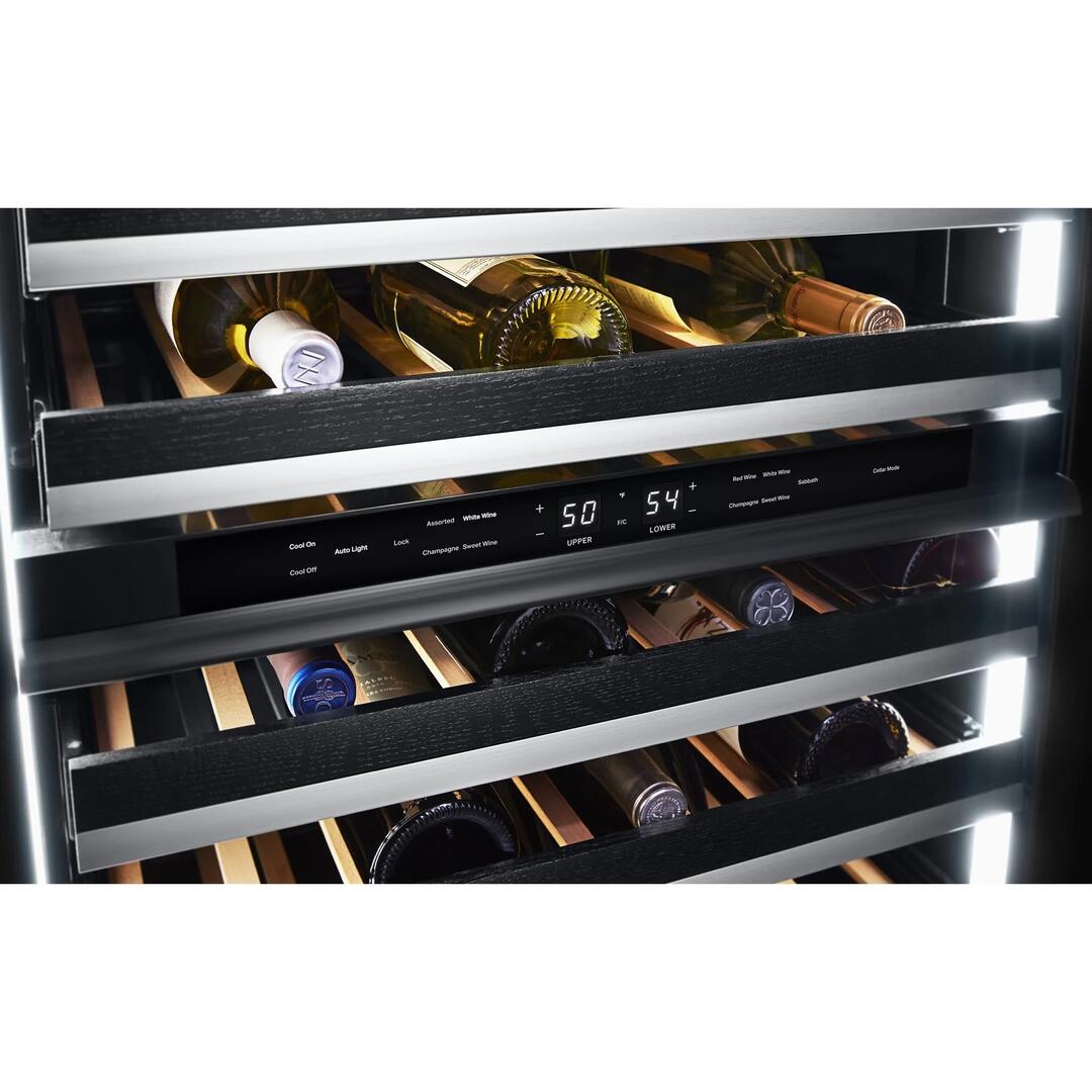 Jenn-Air JUWFR242HL RISE Series 24 Inch Stainless Steel Wine Cooler