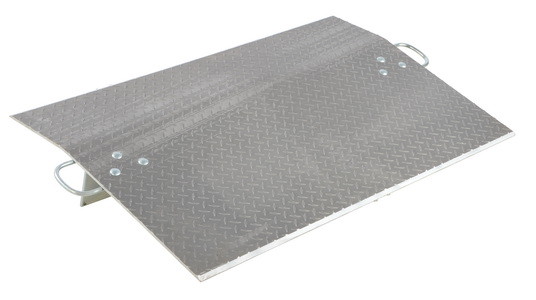 Vestil E 7230 aluminum econo dockplate 3/8 5.4k 72...