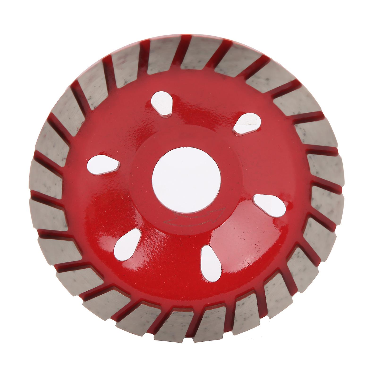 100 X 20mm 24 Teeth Concrete Grinding Wheel Diamond Grinding Disc Stone Cut Grinding Wheel Disc