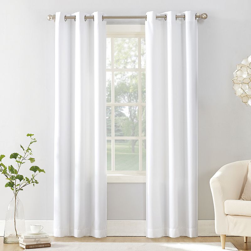 No. 918 Sora Casual Textured Semi-Sheer Grommet Window Curtain