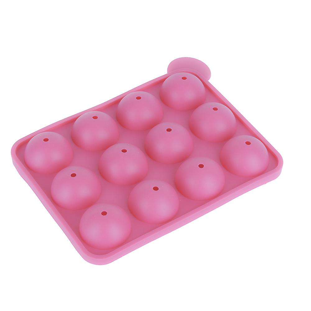 Bar Drink Round Ice Balls Maker Tray 12 Grids Ice Cube Tray Silicone Cocktails Candy Mould