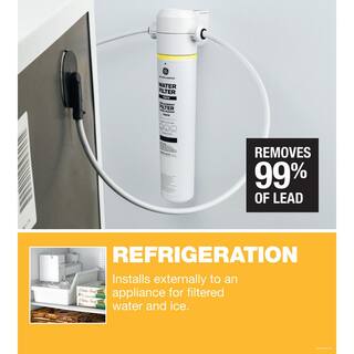 GE In-line Water Filtration System for Refrigerators or Icemakers GXRLQK