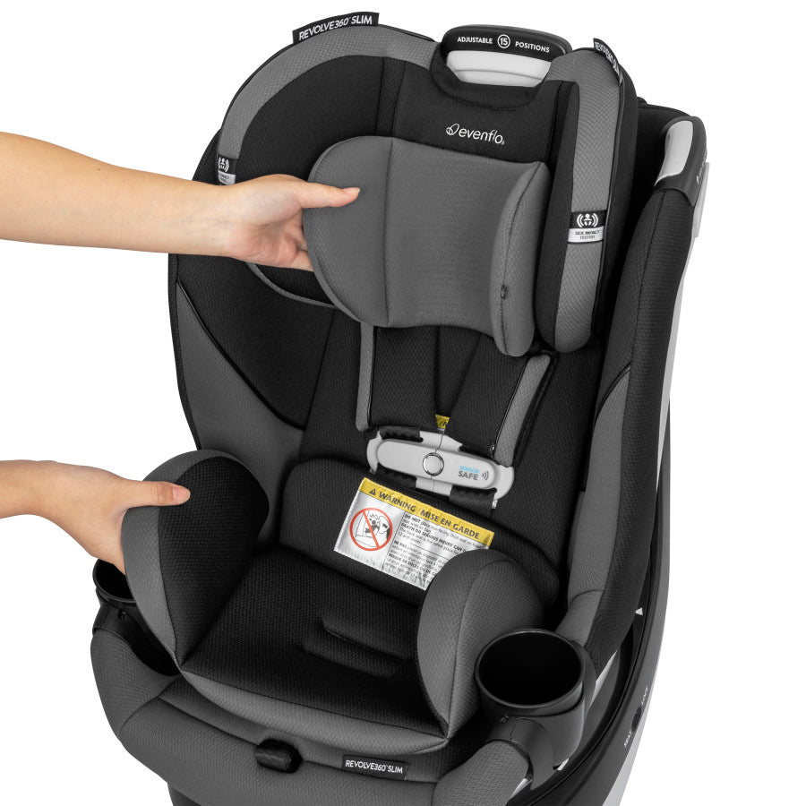 Revolve360 Slim 2-in-1 Rotational Car Seat with SensorSafe