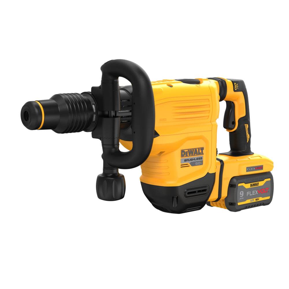 DEWALT 60V MAX Chipping Hammer Kit 15 lb. Cordless SDS Max ;