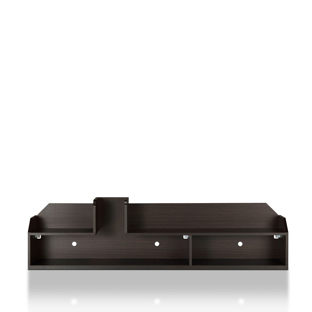 Paulo Contemporary 63 inch 4 Shelf Media Console by Furniture of America