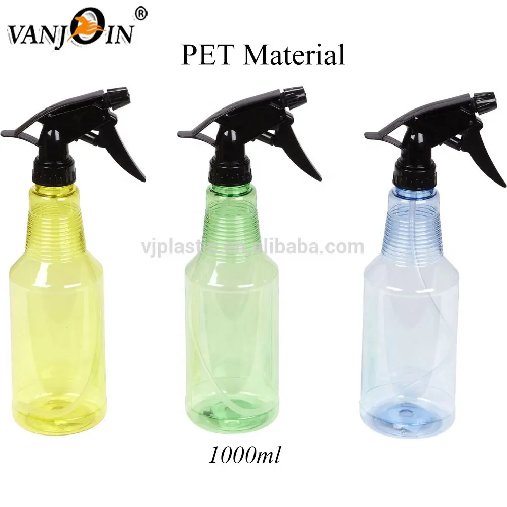 Plastic Spray Bottles Leak Proof Trigger Sprayer pump 500ml 750ml 32 oz HDPE bottle cleaning supply spray bottle